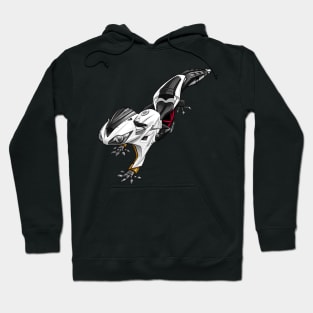 Triumph Daytona Gecko White Hoodie